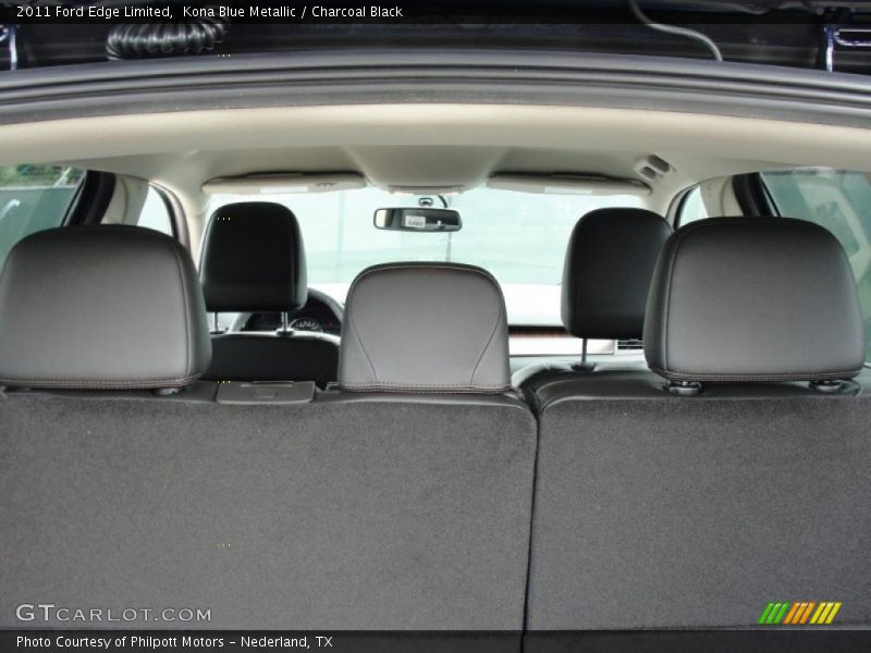 Kona Blue Metallic / Charcoal Black 2011 Ford Edge Limited