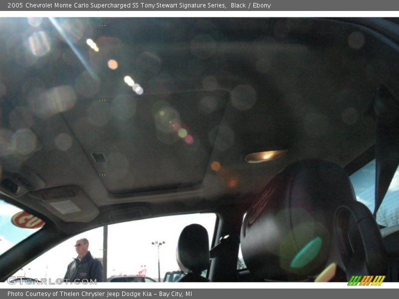 Black / Ebony 2005 Chevrolet Monte Carlo Supercharged SS Tony Stewart Signature Series