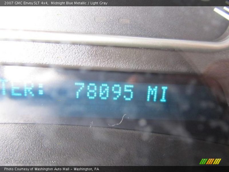 Midnight Blue Metallic / Light Gray 2007 GMC Envoy SLT 4x4