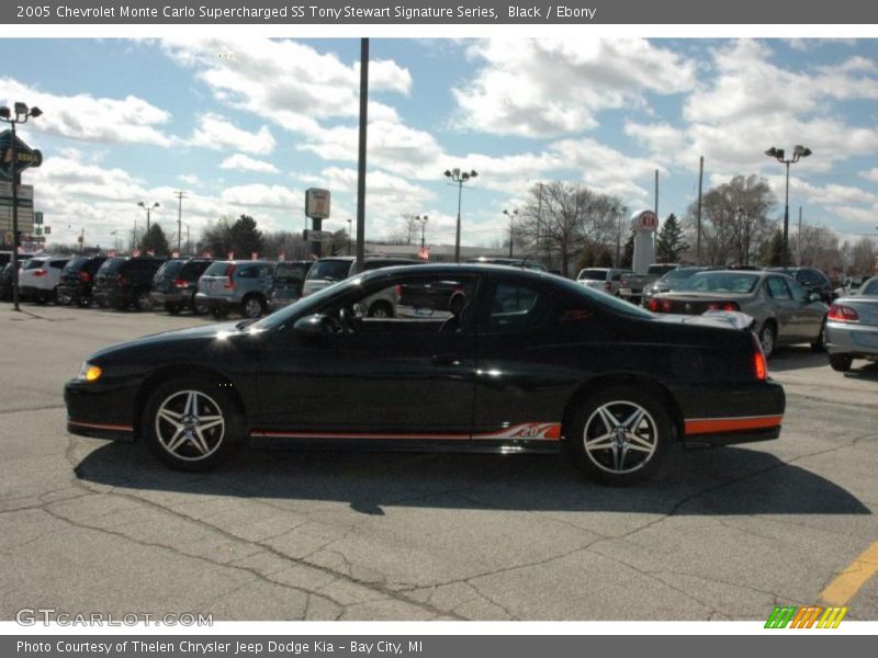 Black / Ebony 2005 Chevrolet Monte Carlo Supercharged SS Tony Stewart Signature Series