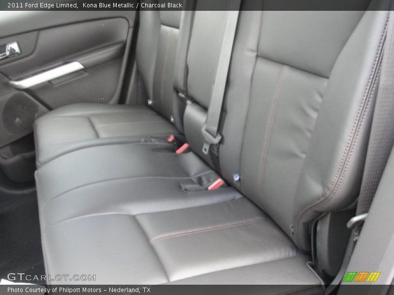 Kona Blue Metallic / Charcoal Black 2011 Ford Edge Limited