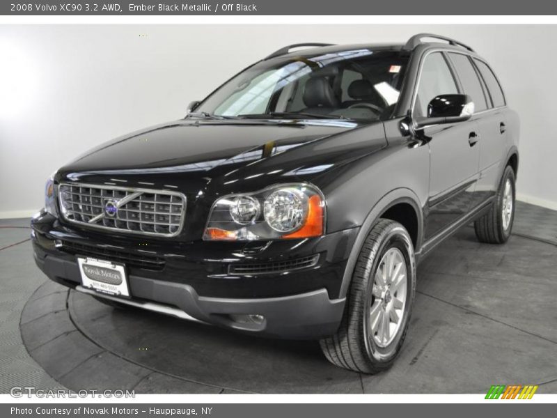 Ember Black Metallic / Off Black 2008 Volvo XC90 3.2 AWD