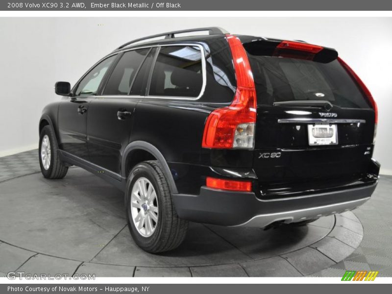 Ember Black Metallic / Off Black 2008 Volvo XC90 3.2 AWD