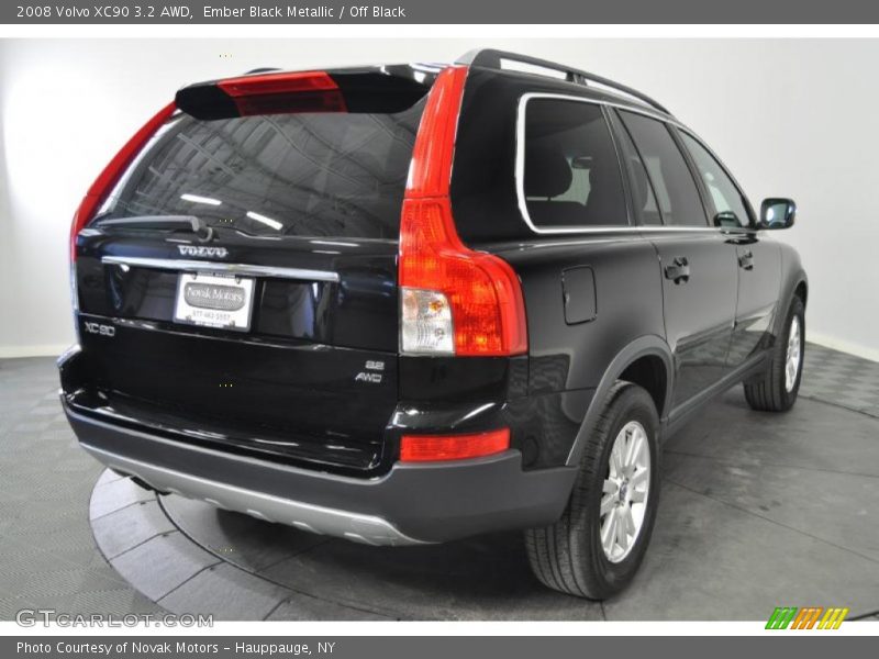 Ember Black Metallic / Off Black 2008 Volvo XC90 3.2 AWD