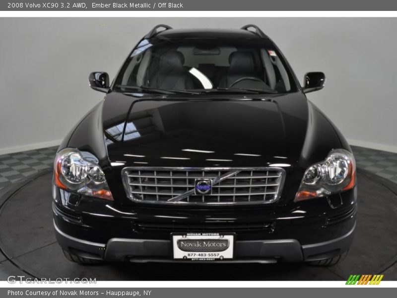 Ember Black Metallic / Off Black 2008 Volvo XC90 3.2 AWD