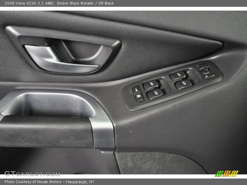 Ember Black Metallic / Off Black 2008 Volvo XC90 3.2 AWD
