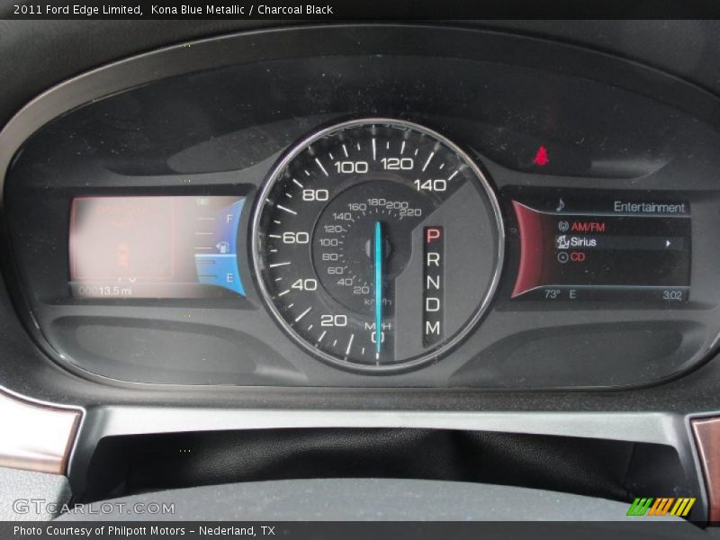  2011 Edge Limited Limited Gauges