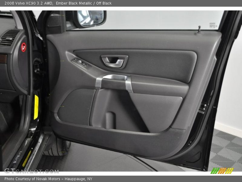 Ember Black Metallic / Off Black 2008 Volvo XC90 3.2 AWD