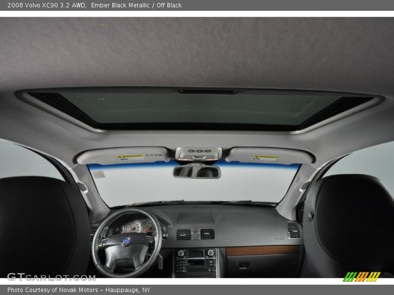 Ember Black Metallic / Off Black 2008 Volvo XC90 3.2 AWD