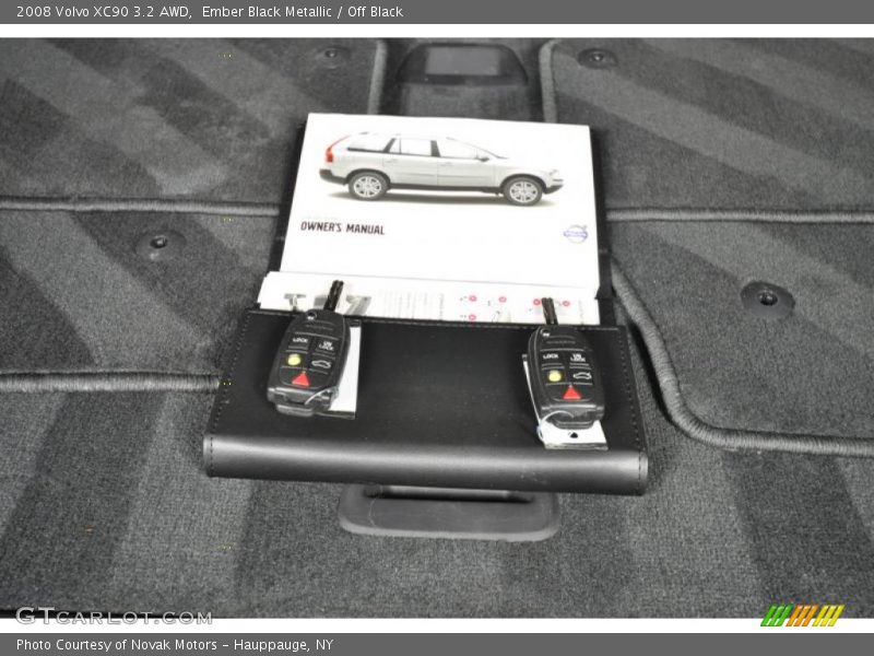 Ember Black Metallic / Off Black 2008 Volvo XC90 3.2 AWD