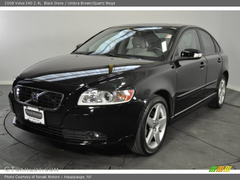 Black Stone / Umbra Brown/Quartz Beige 2008 Volvo S40 2.4i