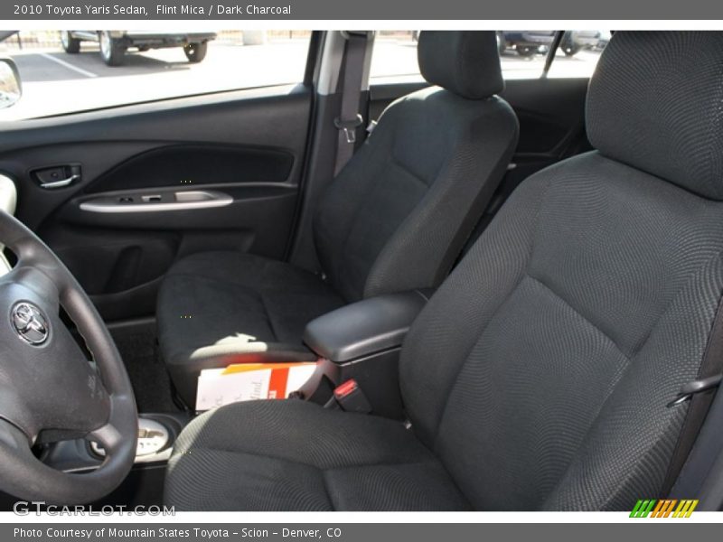 Flint Mica / Dark Charcoal 2010 Toyota Yaris Sedan