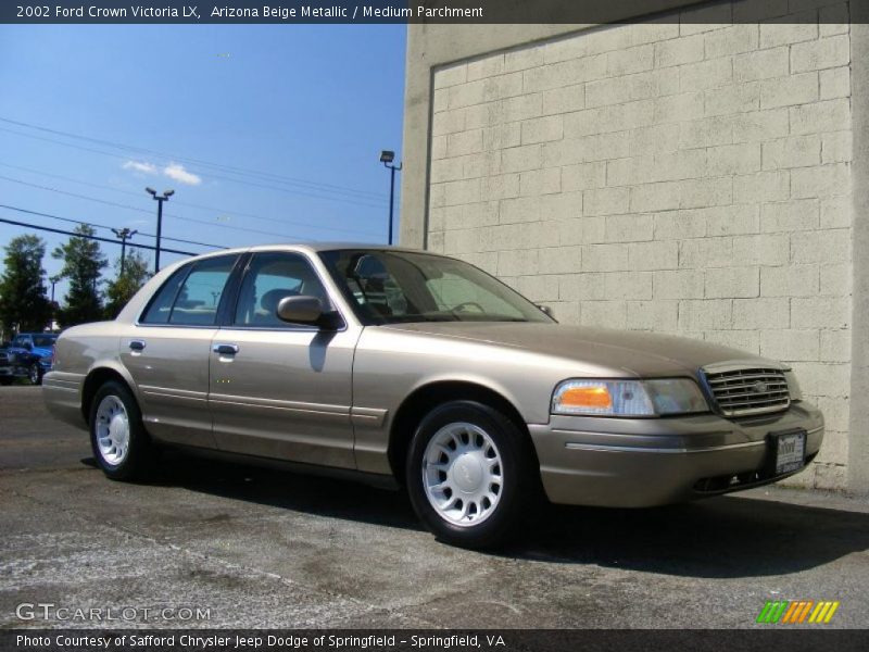 Front 3/4 View of 2002 Crown Victoria LX