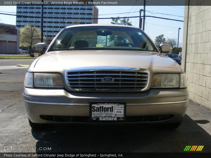 Arizona Beige Metallic / Medium Parchment 2002 Ford Crown Victoria LX