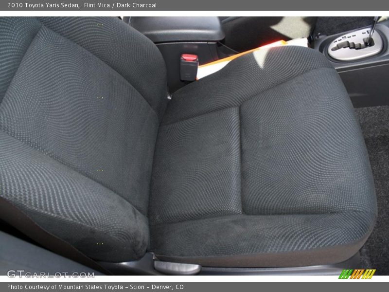 Flint Mica / Dark Charcoal 2010 Toyota Yaris Sedan