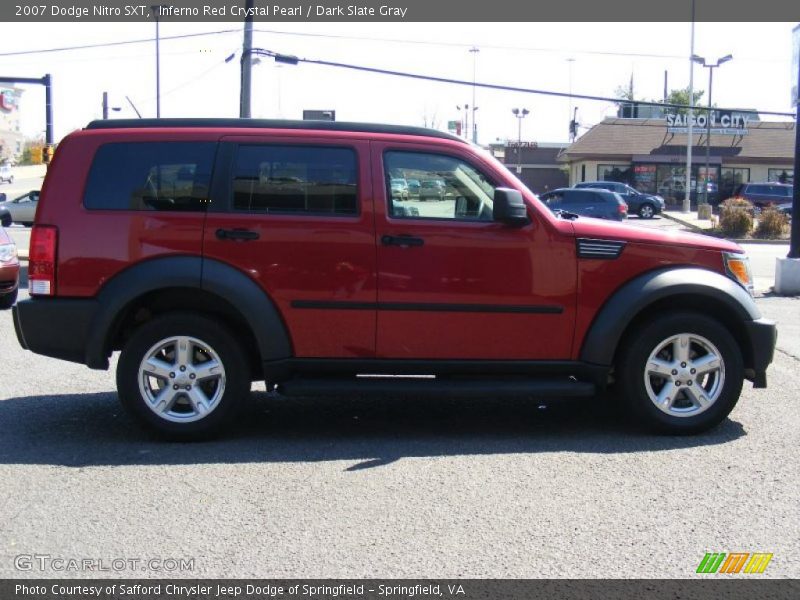 Inferno Red Crystal Pearl / Dark Slate Gray 2007 Dodge Nitro SXT