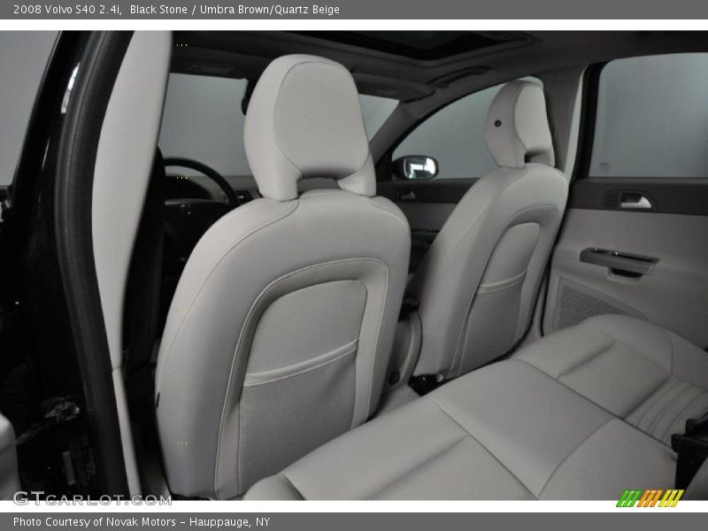  2008 S40 2.4i Umbra Brown/Quartz Beige Interior