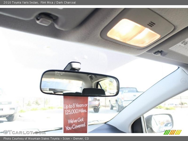 Flint Mica / Dark Charcoal 2010 Toyota Yaris Sedan