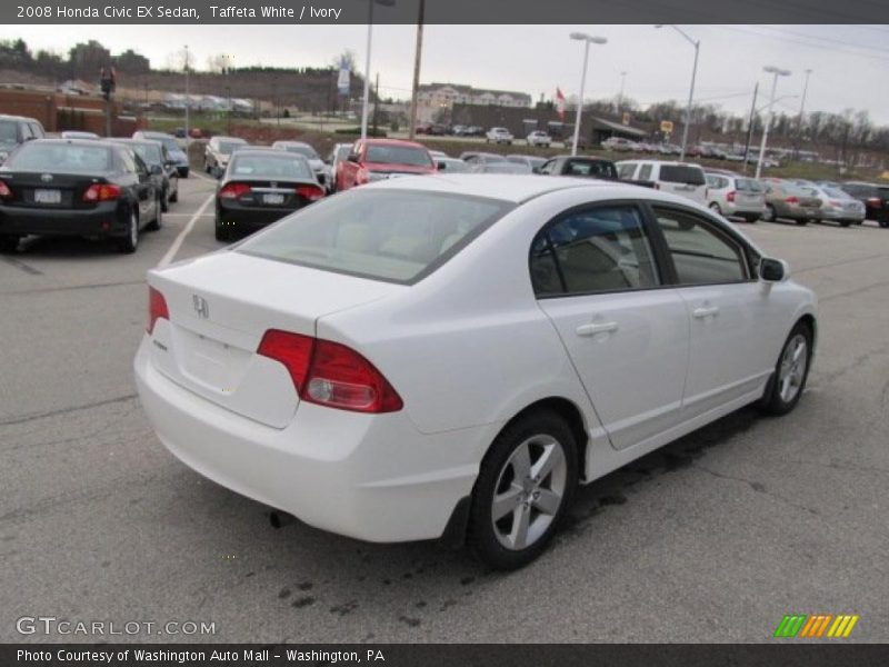 Taffeta White / Ivory 2008 Honda Civic EX Sedan