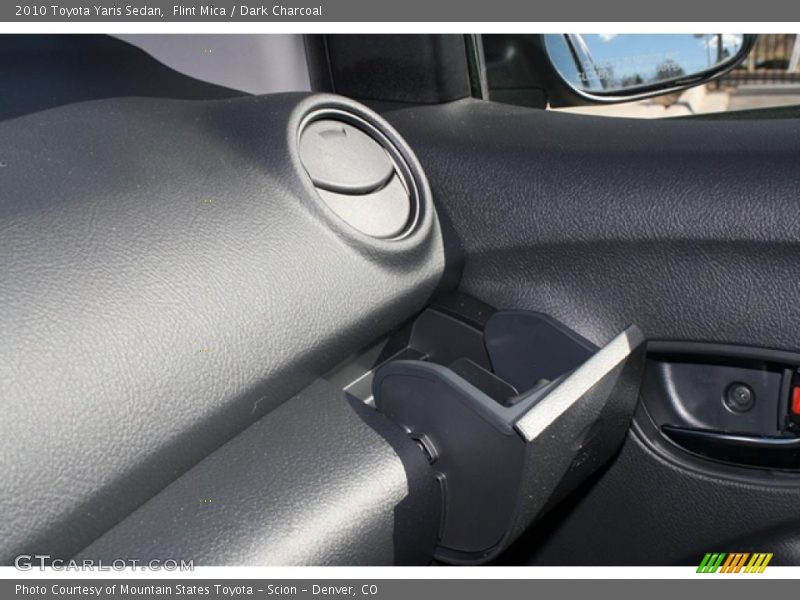 Flint Mica / Dark Charcoal 2010 Toyota Yaris Sedan