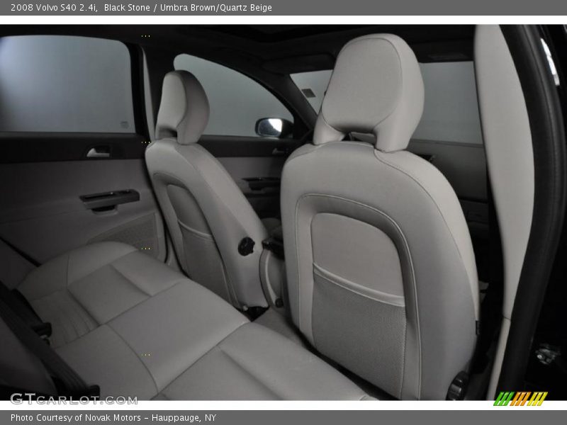 Black Stone / Umbra Brown/Quartz Beige 2008 Volvo S40 2.4i