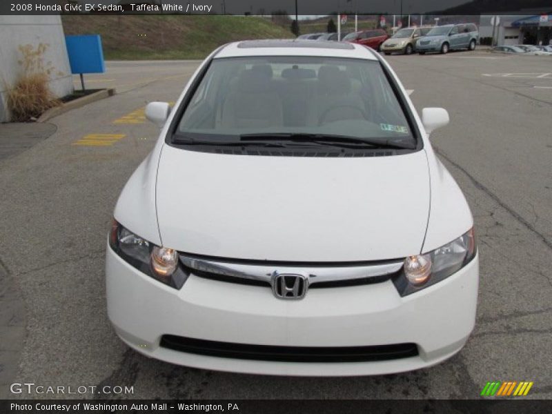 Taffeta White / Ivory 2008 Honda Civic EX Sedan