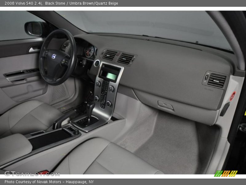  2008 S40 2.4i Umbra Brown/Quartz Beige Interior