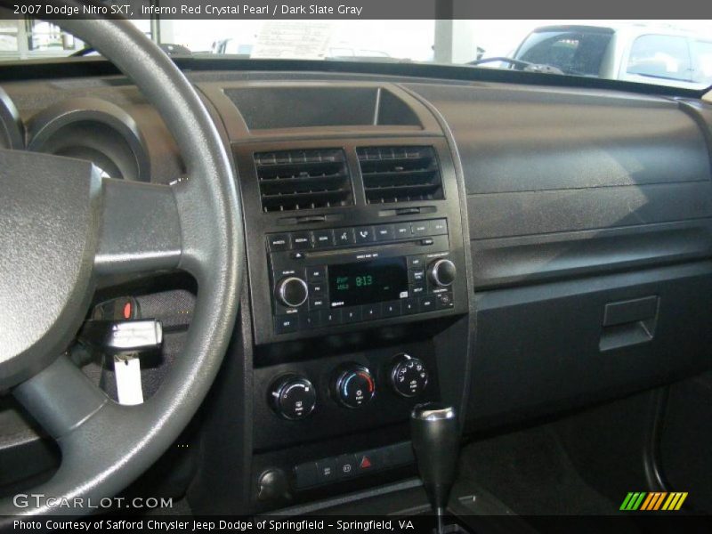 Inferno Red Crystal Pearl / Dark Slate Gray 2007 Dodge Nitro SXT