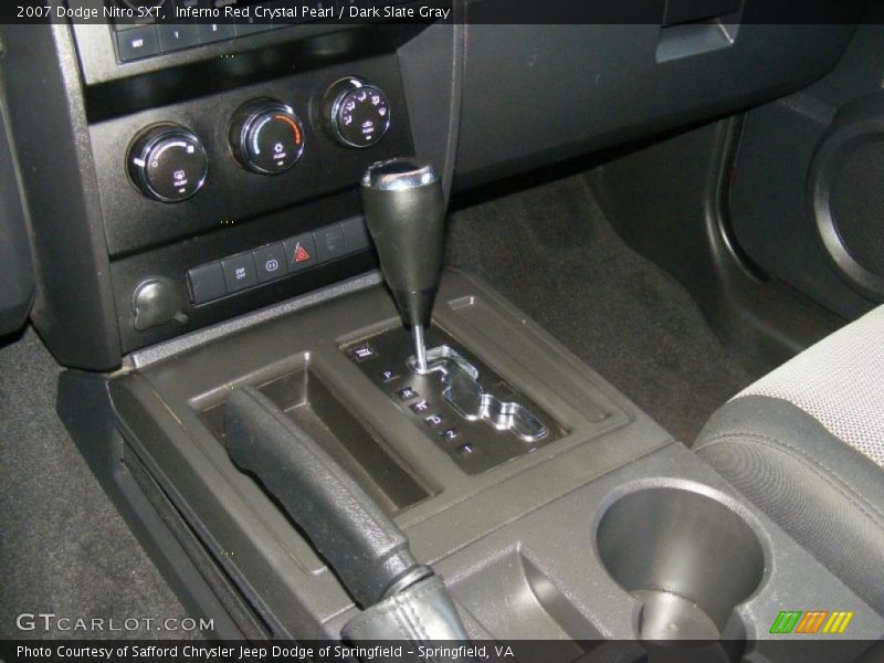 Inferno Red Crystal Pearl / Dark Slate Gray 2007 Dodge Nitro SXT