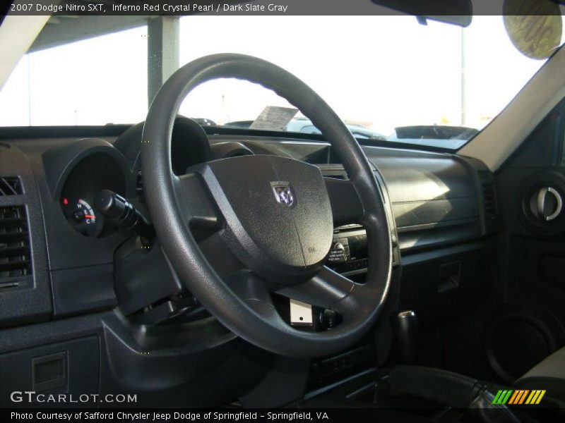 Inferno Red Crystal Pearl / Dark Slate Gray 2007 Dodge Nitro SXT
