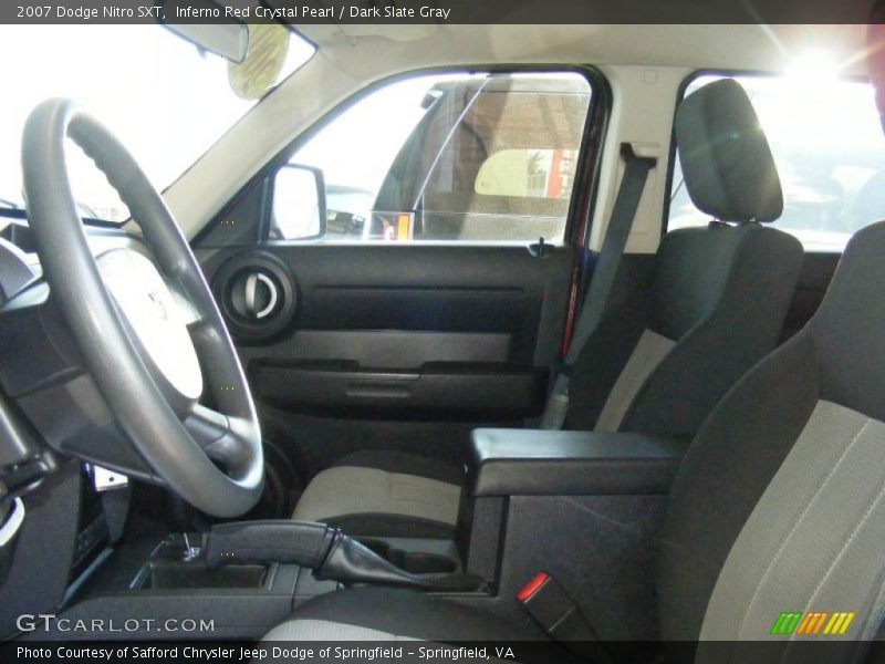 Inferno Red Crystal Pearl / Dark Slate Gray 2007 Dodge Nitro SXT