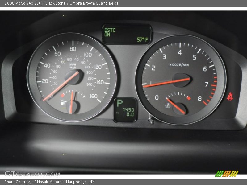  2008 S40 2.4i 2.4i Gauges