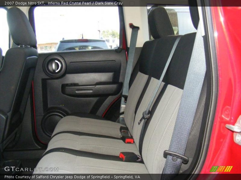 Inferno Red Crystal Pearl / Dark Slate Gray 2007 Dodge Nitro SXT