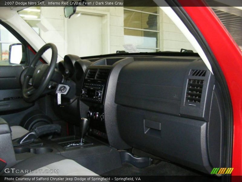Inferno Red Crystal Pearl / Dark Slate Gray 2007 Dodge Nitro SXT