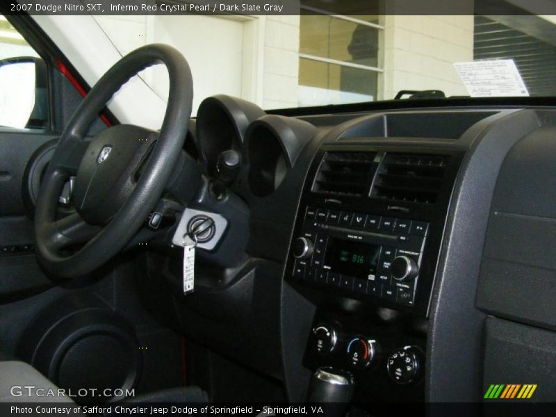Inferno Red Crystal Pearl / Dark Slate Gray 2007 Dodge Nitro SXT