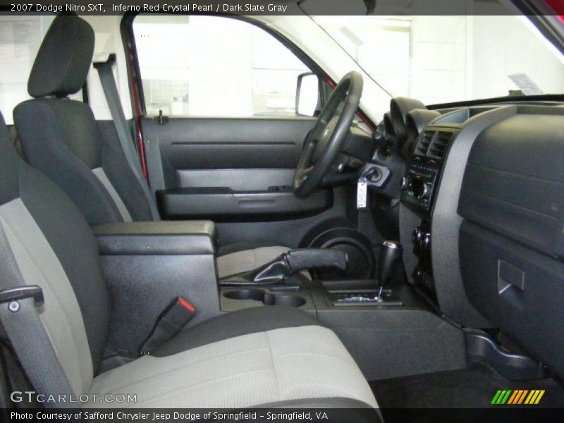 Inferno Red Crystal Pearl / Dark Slate Gray 2007 Dodge Nitro SXT