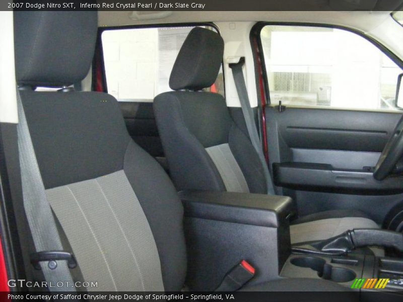 Inferno Red Crystal Pearl / Dark Slate Gray 2007 Dodge Nitro SXT
