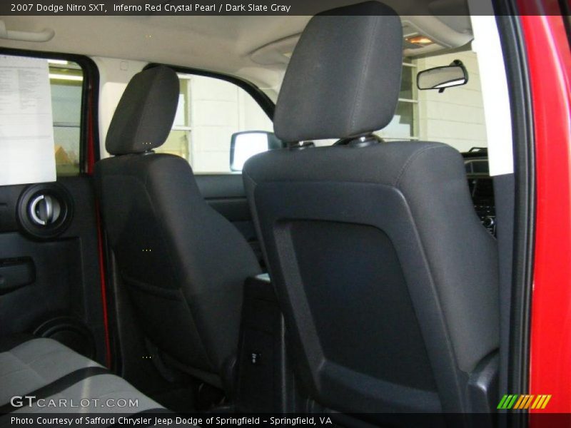 Inferno Red Crystal Pearl / Dark Slate Gray 2007 Dodge Nitro SXT