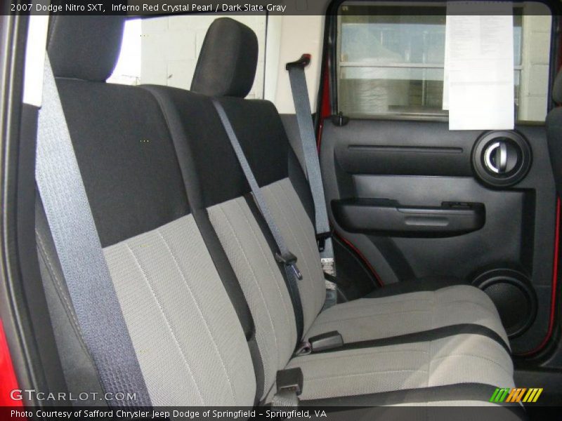 Inferno Red Crystal Pearl / Dark Slate Gray 2007 Dodge Nitro SXT