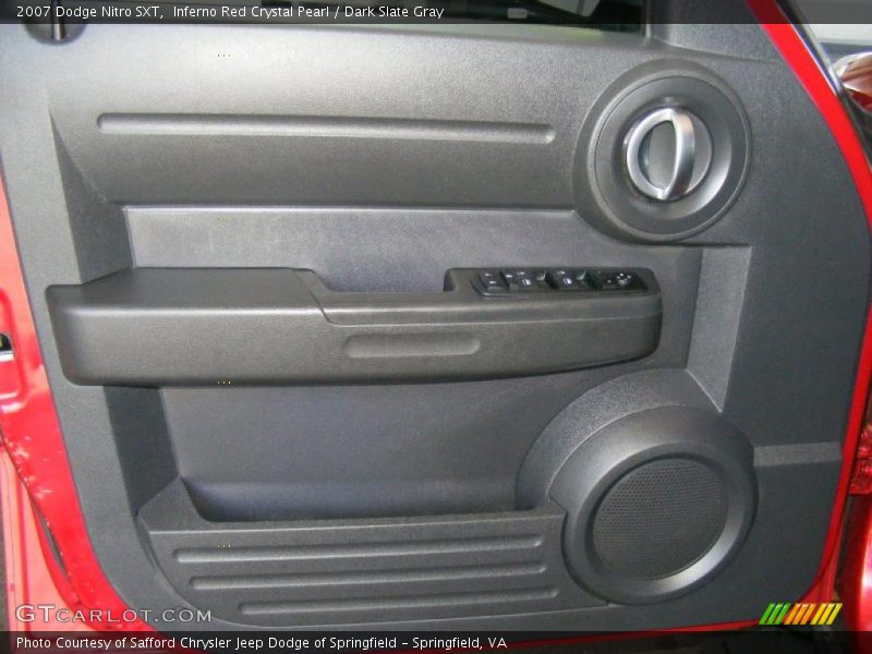 Inferno Red Crystal Pearl / Dark Slate Gray 2007 Dodge Nitro SXT