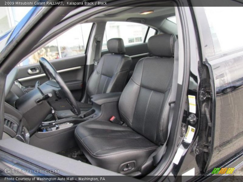  2009 Galant RALLIART Black Interior