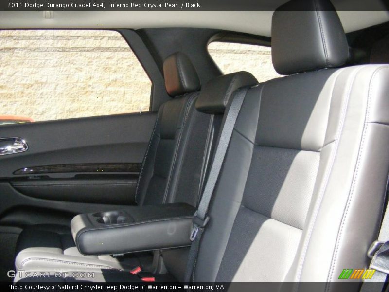 Inferno Red Crystal Pearl / Black 2011 Dodge Durango Citadel 4x4