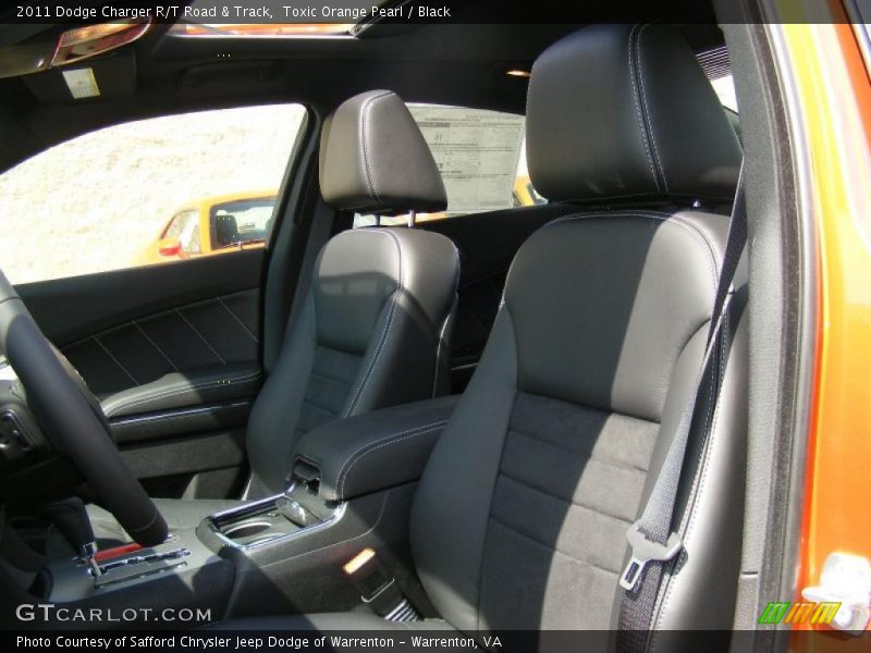  2011 Charger R/T Road & Track Black Interior