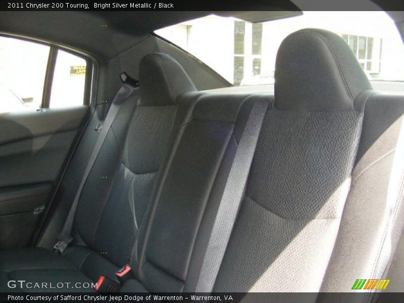 Bright Silver Metallic / Black 2011 Chrysler 200 Touring