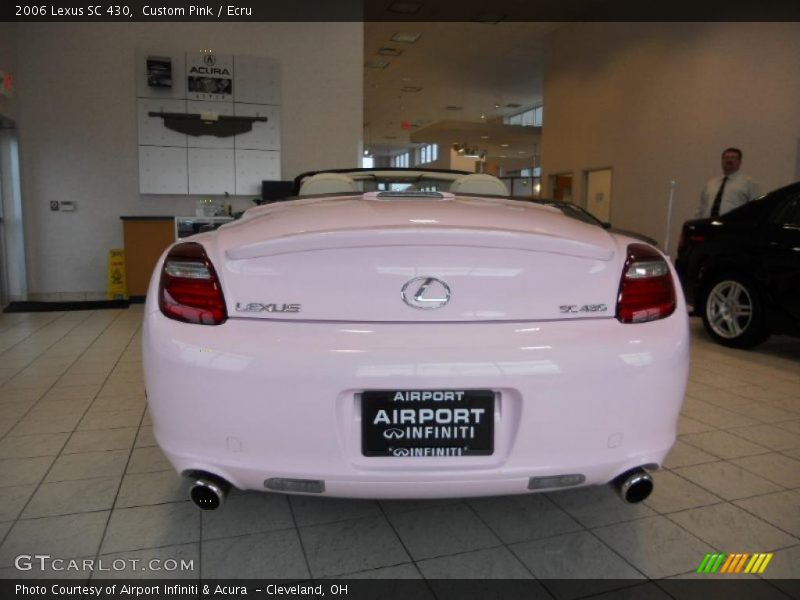 Custom Pink / Ecru 2006 Lexus SC 430