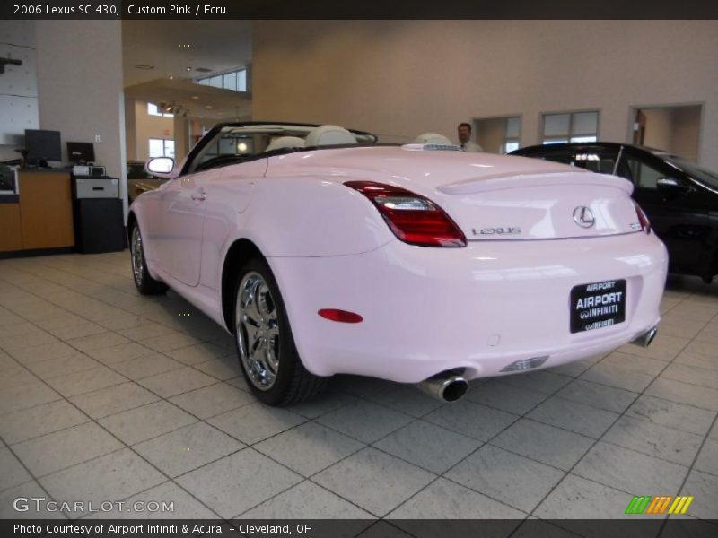 Custom Pink / Ecru 2006 Lexus SC 430