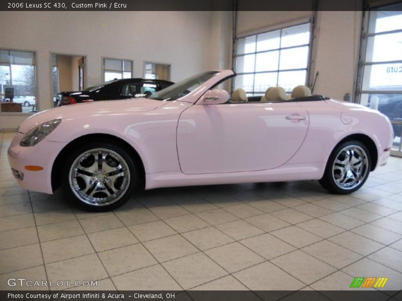 Custom Pink / Ecru 2006 Lexus SC 430