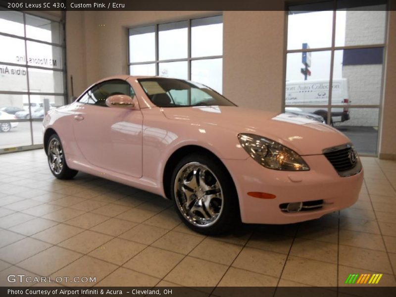 Custom Pink / Ecru 2006 Lexus SC 430