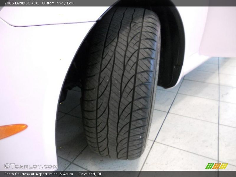 Custom Pink / Ecru 2006 Lexus SC 430