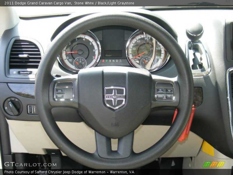  2011 Grand Caravan Cargo Van Steering Wheel